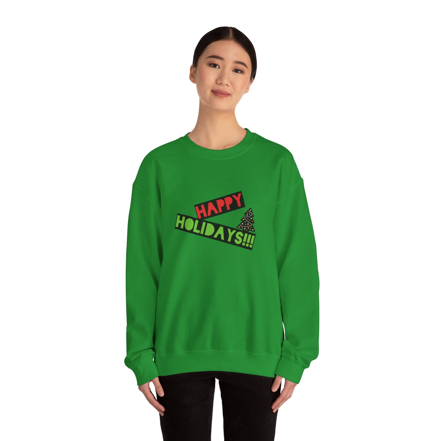 Happy Holidays Unisex Crewneck Sweatshirt