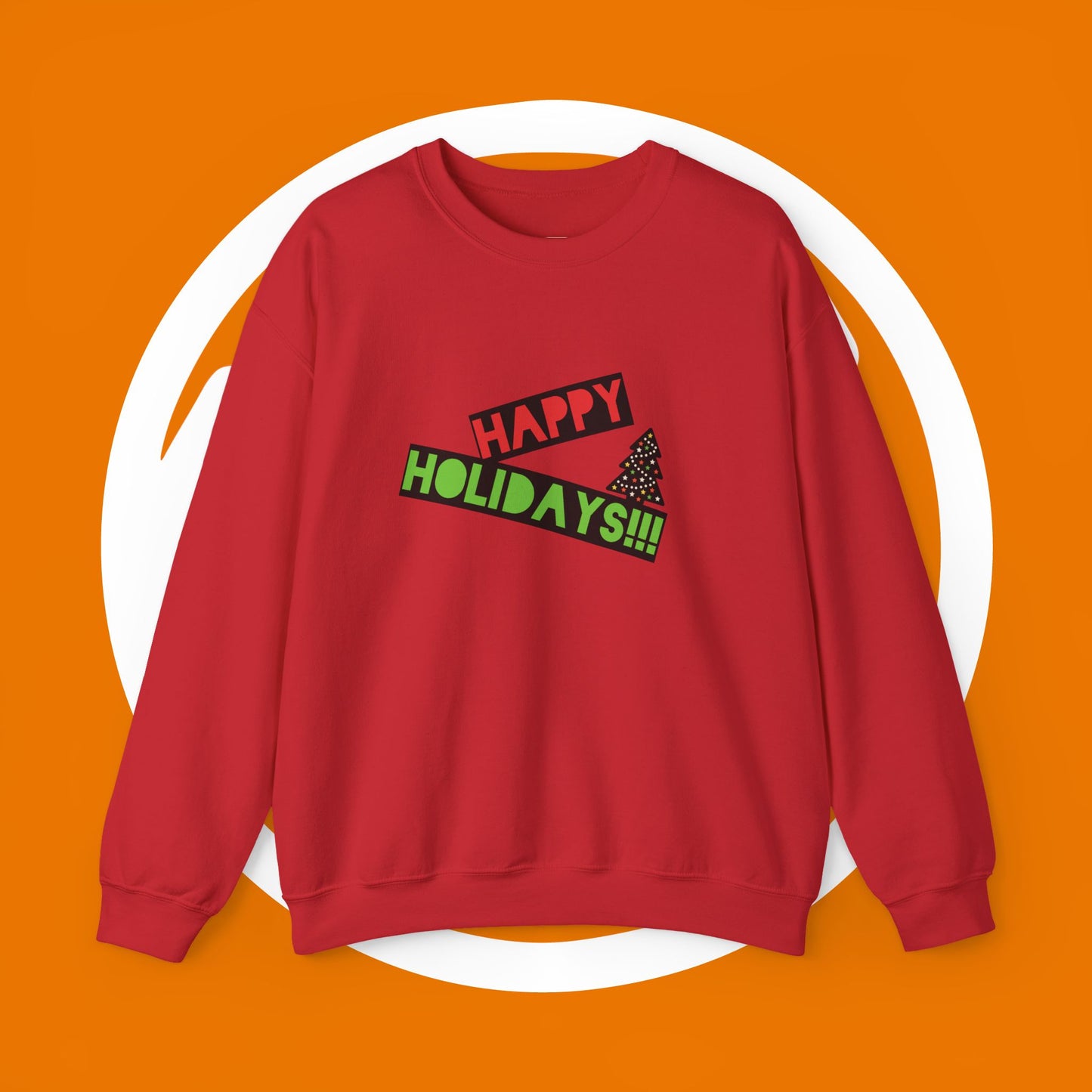 Happy Holidays Unisex Crewneck Sweatshirt