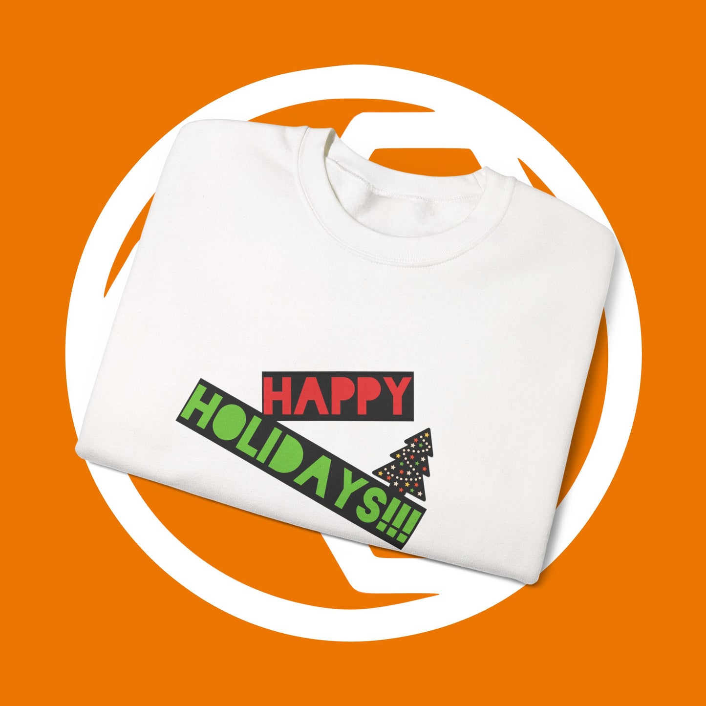 Happy Holidays Unisex Crewneck Sweatshirt