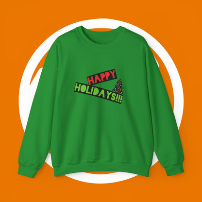 Happy Holidays Unisex Crewneck Sweatshirt