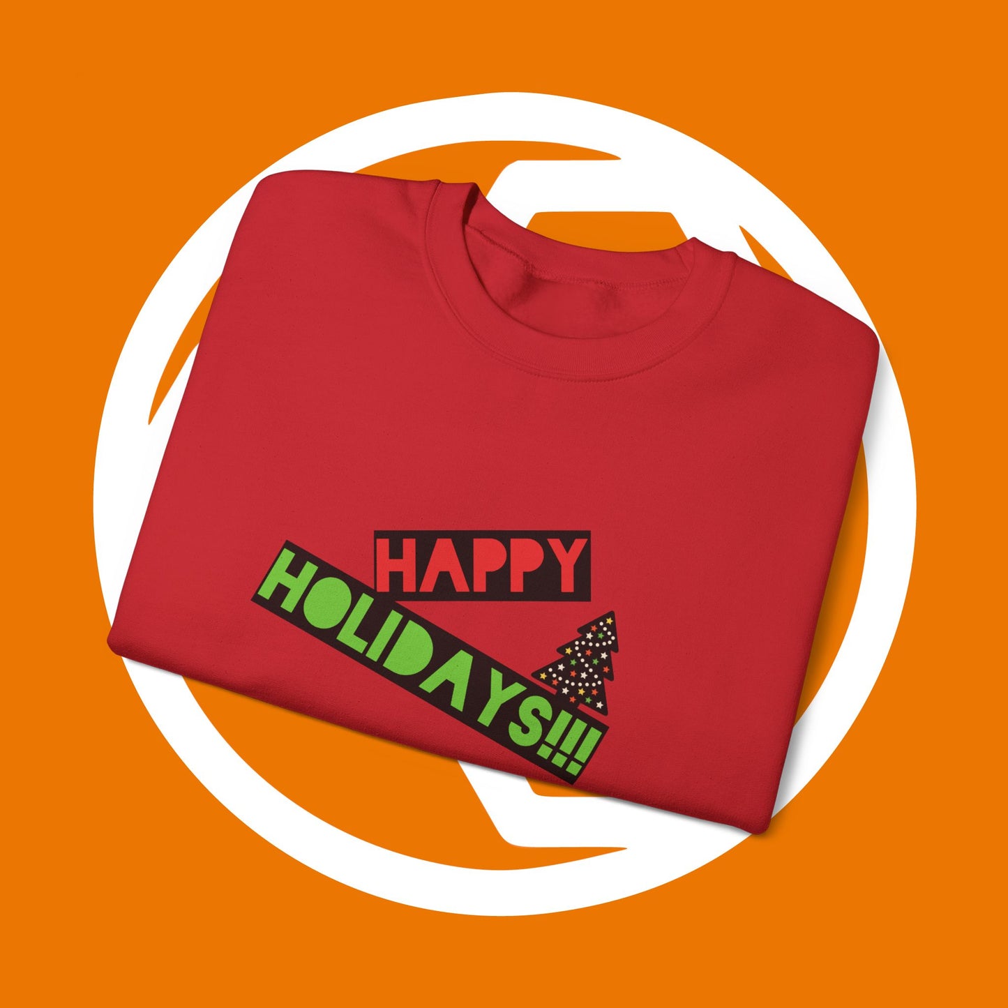 Happy Holidays Unisex Crewneck Sweatshirt
