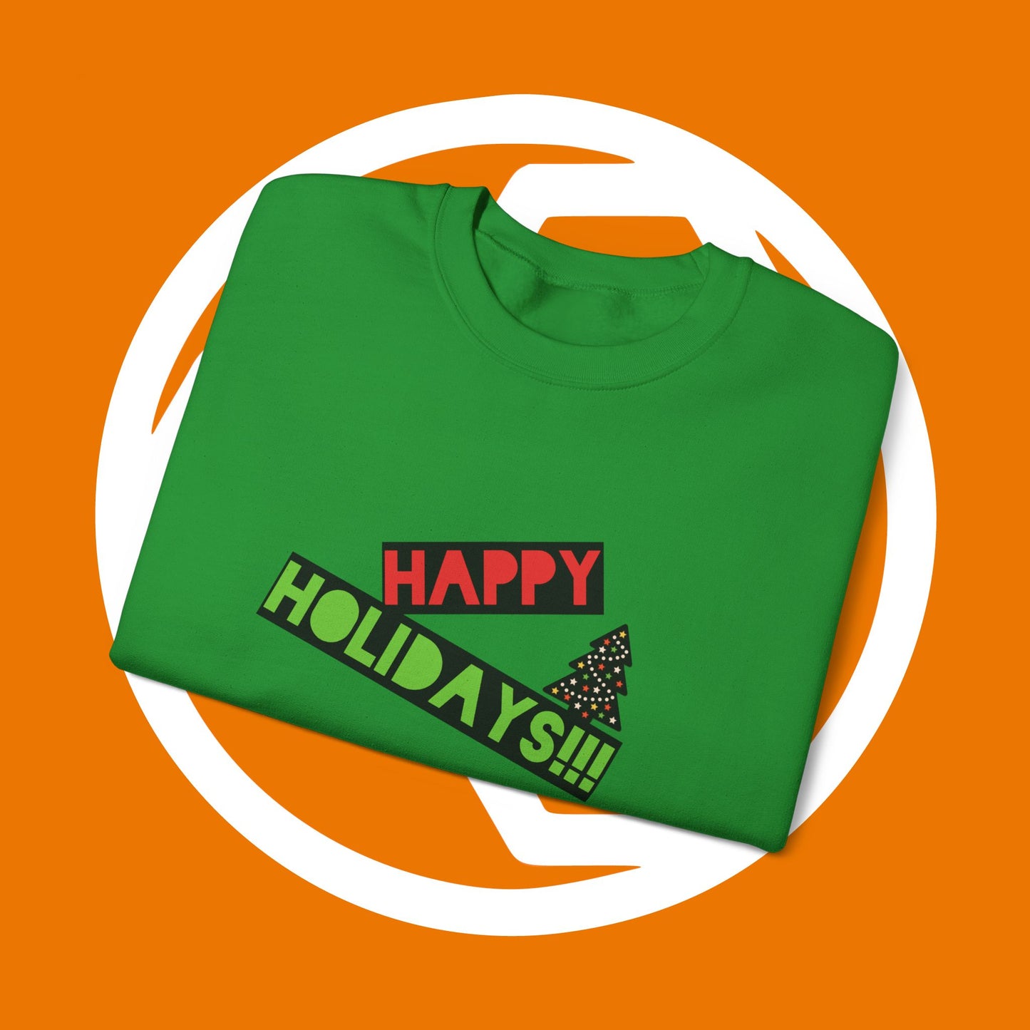 Happy Holidays Unisex Crewneck Sweatshirt